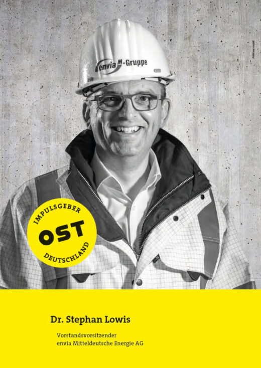 Dr. Stephan Lowis, Vorstandsvorsitzender, envia Mitteldeutsche Energie AG. Abbildung: enviaM