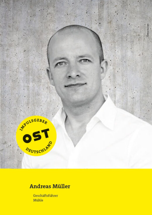 Andreas Müller, Geschäftsführer, Mühle. Abbildung: Amac Garbe
