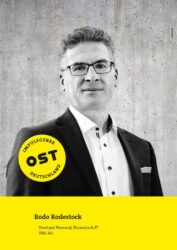 Bodo Rodestock, Vorstand Personal, Finanzen & IT, VNG AG. Abbildung: VNG