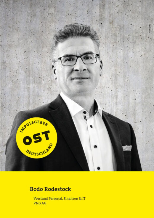 Bodo Rodestock, Vorstand Personal, Finanzen & IT, VNG AG. Abbildung: VNG