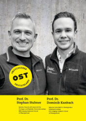 Prof. Dr. Stephan Stubner und Prof. Dr. Dominik Kanbach, Inhaber Porsche AG Lehrstuhl für Strategie und Digitales Unternehmertum, Inhaber Lehrstuhl für Strategisches Unternehmertum, HHL Leipzig Graduate School of Management. Abbildung: privat