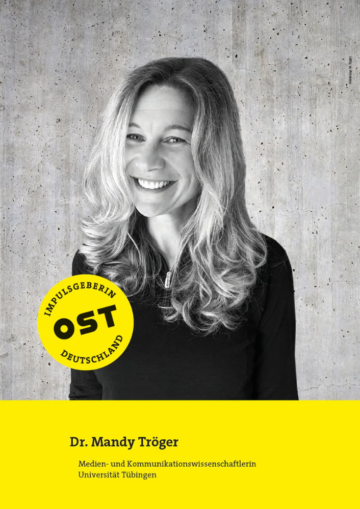 Dr. Mandy Tröger, Medien- und Kommunikationswissenschaftlerin, Universität Tübingen. Abbildung: M. Tröger