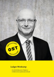 Ludger Weskamp, Geschäftsführender Präsident, Ostdeutscher Sparkassenverband. Abbildung: Thomas Trutschel, OSV
