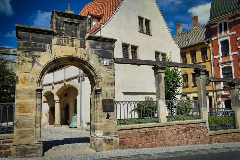 Das Luther-Geburtshaus in Eisleben. Abbildung: IMG