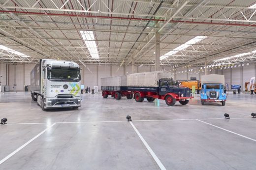 Daimler Truck Global Parts Center in Halberstadt. Abbildung: Daimler Truck