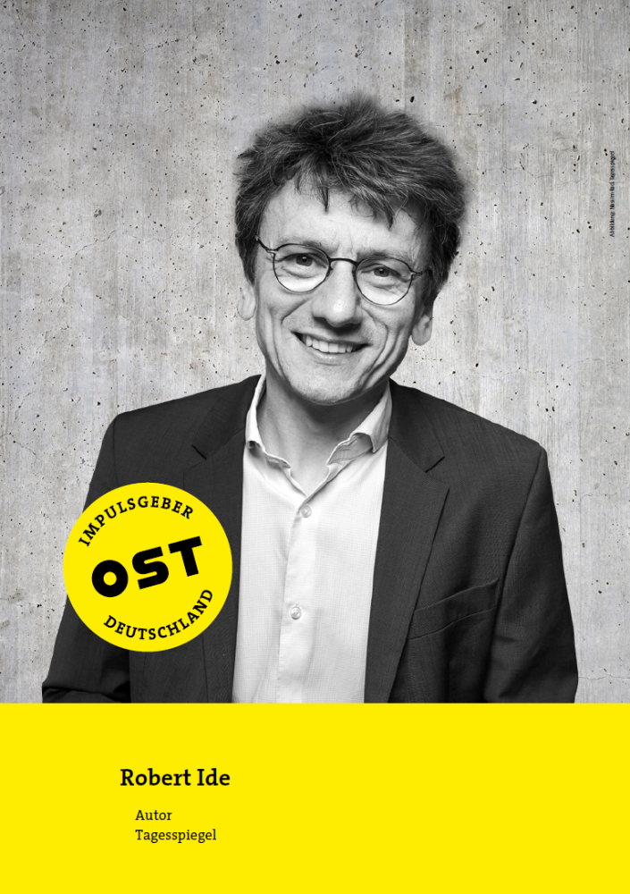 Robert Ide, Autor Tagesspiegel. Abbildung: Nassim Rad, Tagesspiegel