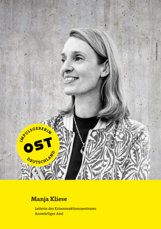 Manja Kliese, Leiterin des Krisenreaktionszentrums Auswärtiges Amt. Abbildung: Stevy Hochkeppel