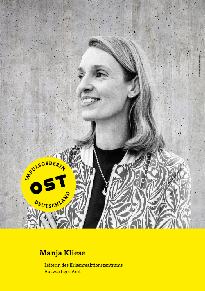 Manja Kliese, Leiterin des Krisenreaktionszentrums Auswärtiges Amt. Abbildung: Stevy Hochkeppel