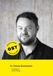 Dr. Tomasz Kurianowicz, Chefredakteur Berliner Zeitung. Abbildung: Markus Wächter, Berliner Zeitung
