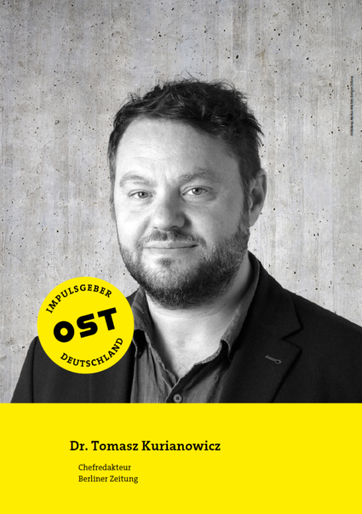 Dr. Tomasz Kurianowicz, Chefredakteur Berliner Zeitung. Abbildung: Markus Wächter, Berliner Zeitung