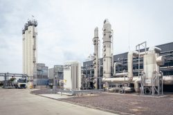 Neue Produktionsanlage von Nippon Gases Deutschland am Standort Zörbig in Sachsen-Anhalt. Abbildung: Nippon Gases