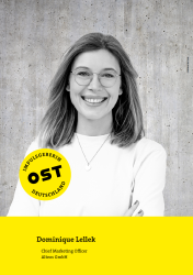 Dominique Lellek, Chief Marketing Officer Alteos GmbH. Abbildung: Ben Gierig