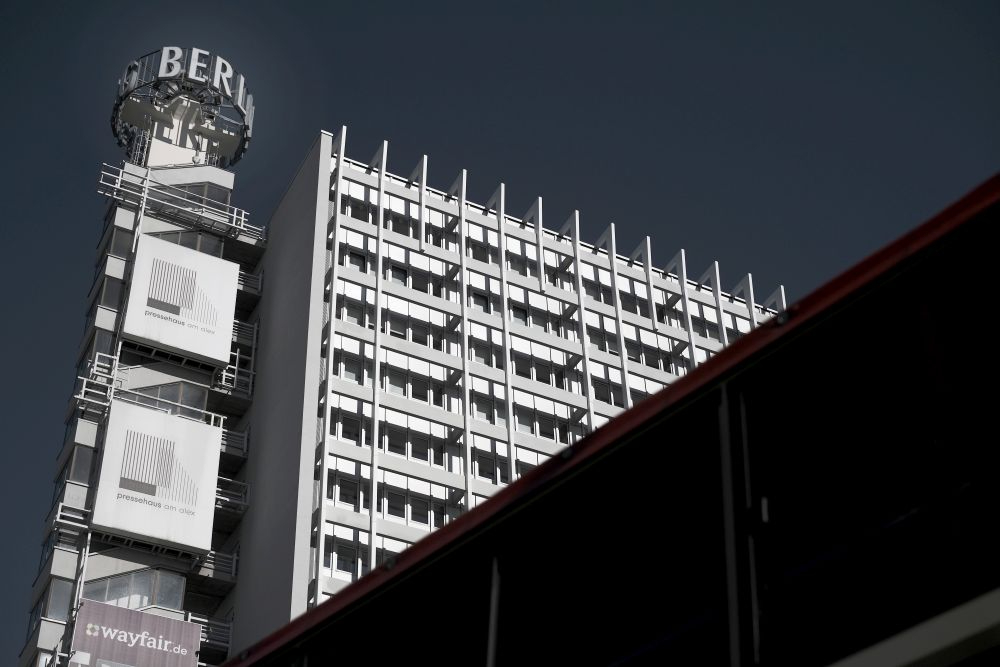 Das Pressehaus am Berliner Alexanderplatz, Sitz der Berliner Zeitung. Abbildung: Markus Wächter, Berliner Zeitung