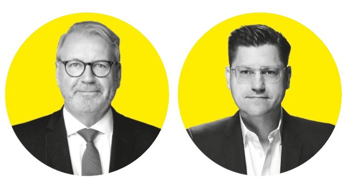 Frank Nehring (li.), Mitherausgeber der Sammelbände „Denke ich an Ostdeutschland …“, und Dr. Robert Nehring, Initiator und Herausgeber der beiden Sammelbände „Denke ich an Ostdeutschland …“ sowie Chefredakteur von ostdeutschland.info. Abbildung (links): Christiane Fiedler
