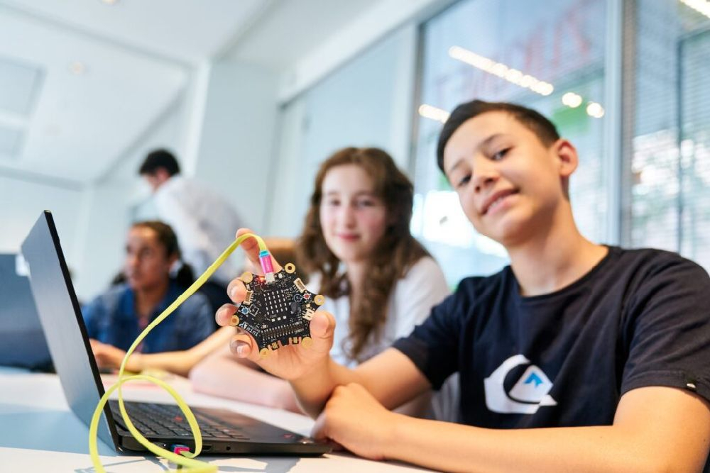 Förderung von MINT-Bildungsprojekten im Rahmen der Wissensfabrik. Abbildung: Wissensfabrik - Unternehmen für Deutschland e.V.