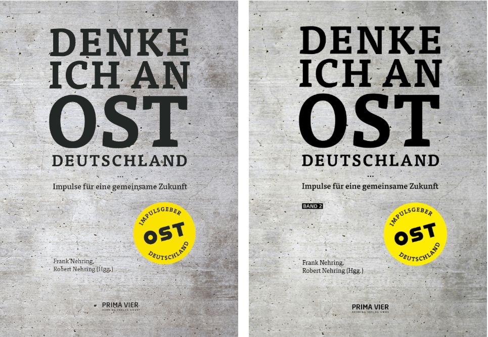 110 Autorinnen und Autoren teilen auf 448 Seiten ihre Gedanken zu Ostdeutschland.