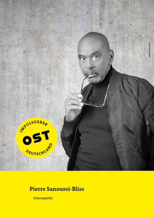Pierre Sanoussi-Bliss, Schauspieler. Abbildung: Thilo Pulpanek