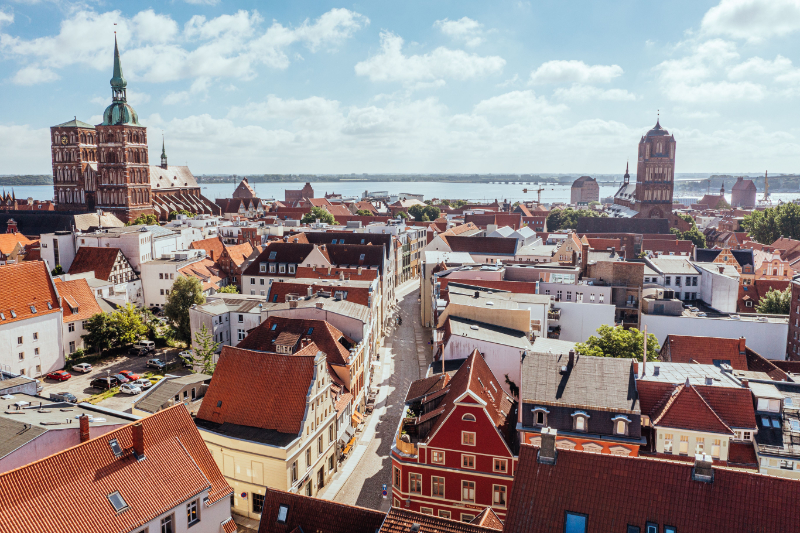 Heilgeiststraße in der Hansestadt Stralsund. Abbildung: TMV_Gaensicke