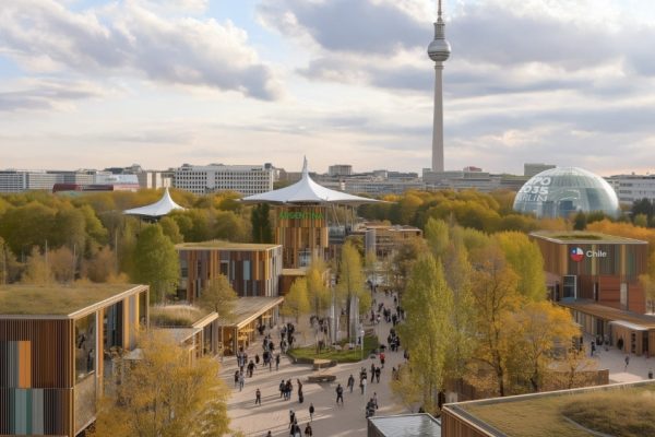 Auch ein Clean Tech Park soll zur möglichen Expo 2035 in Berlin gehören. Abbildung: Expo 2035 Berlin GmbH