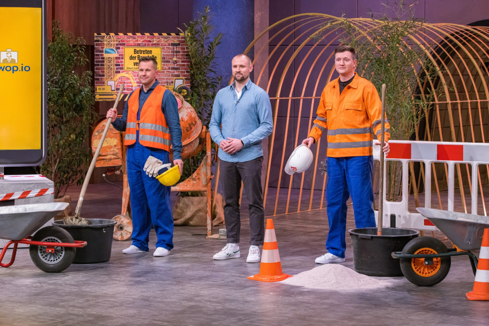 JobSwop.io in “Die Höhle der Löwen“, Foto: RTL / Bernd-Michael Maurer