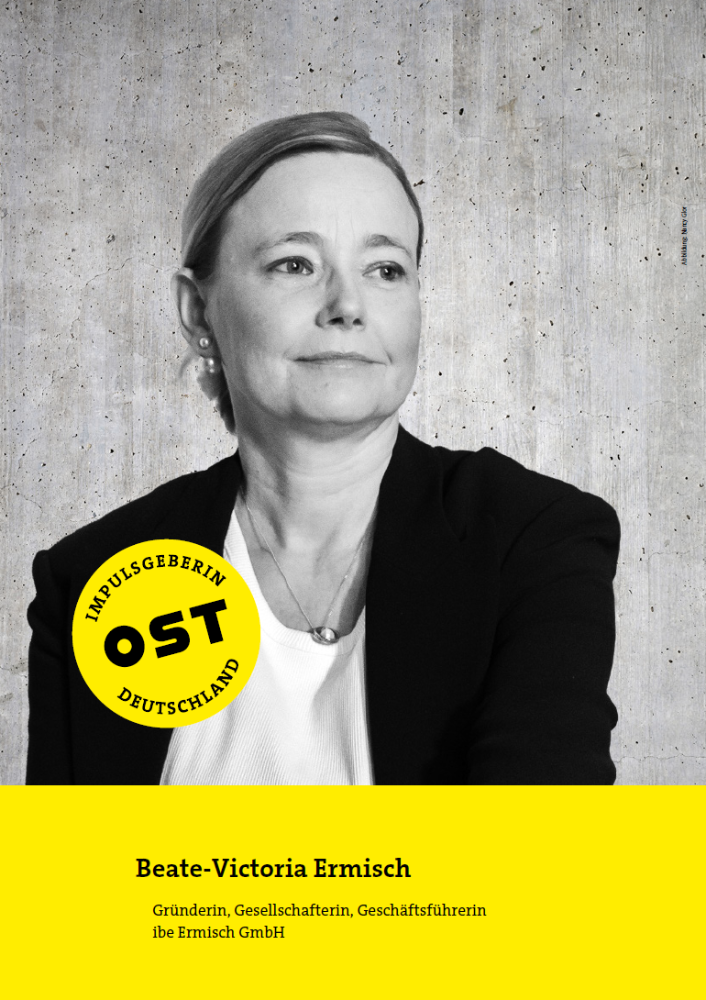 Beate-Victoria Ermisch, Gründerin, Gesellschafterin und Geschäftsführerin der ibe Ermisch GmbH. Abbildung: Nancy Glor