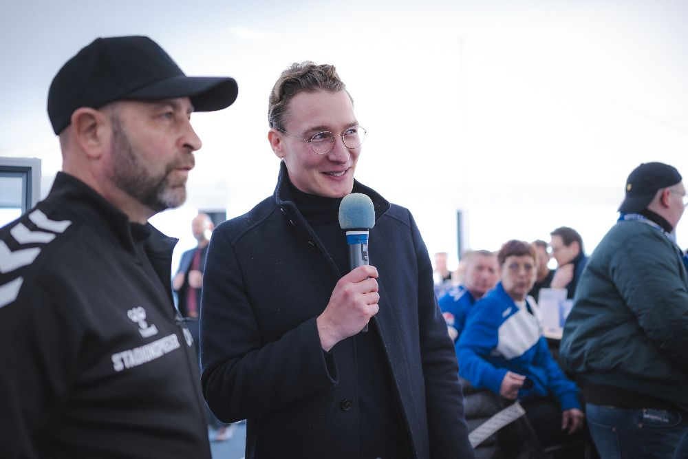 Immer nah dran an den Fans und an der Mannschaft. Abbildung: 1. FC Magdeburg