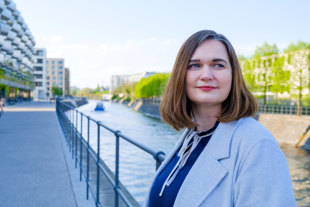 Claudia Müller, Bündnis 90/Die Grünen, geboren 1981 in Rostock, Wahlkreis: Vorpommern-Rügen – Vorpommern-Greifswald I/Mecklenburg-Vorpommern. Abbildung: Arne Jeschal