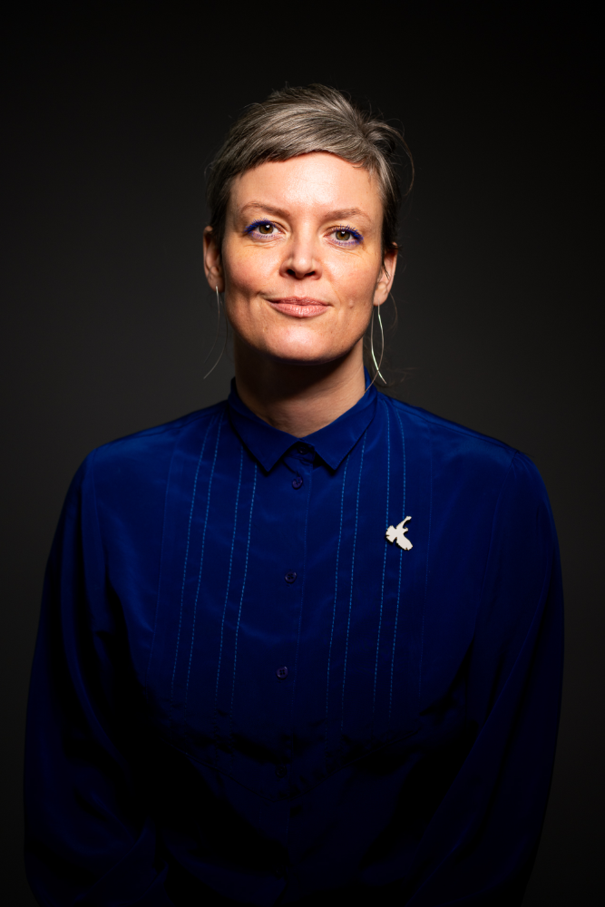 Katalin Gennburg, geboren 1984 in Weißenfels, Die Linke, Wahlkreis: Marzahn-Hellersdorf/Berlin. Abbildung: Andreas Domma