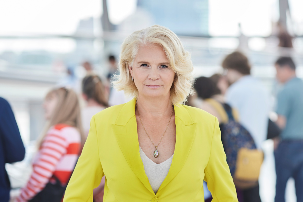 Dr. Saskia Ludwig, geboren 1968 in Potsdam, CDU, Wahlkreis: Brandenburg an der Havel – Potsdam-Mittelmark I – Havelland III – Teltow-Fläming I/Brandenburg. Abbildung: Laurence Chaperon