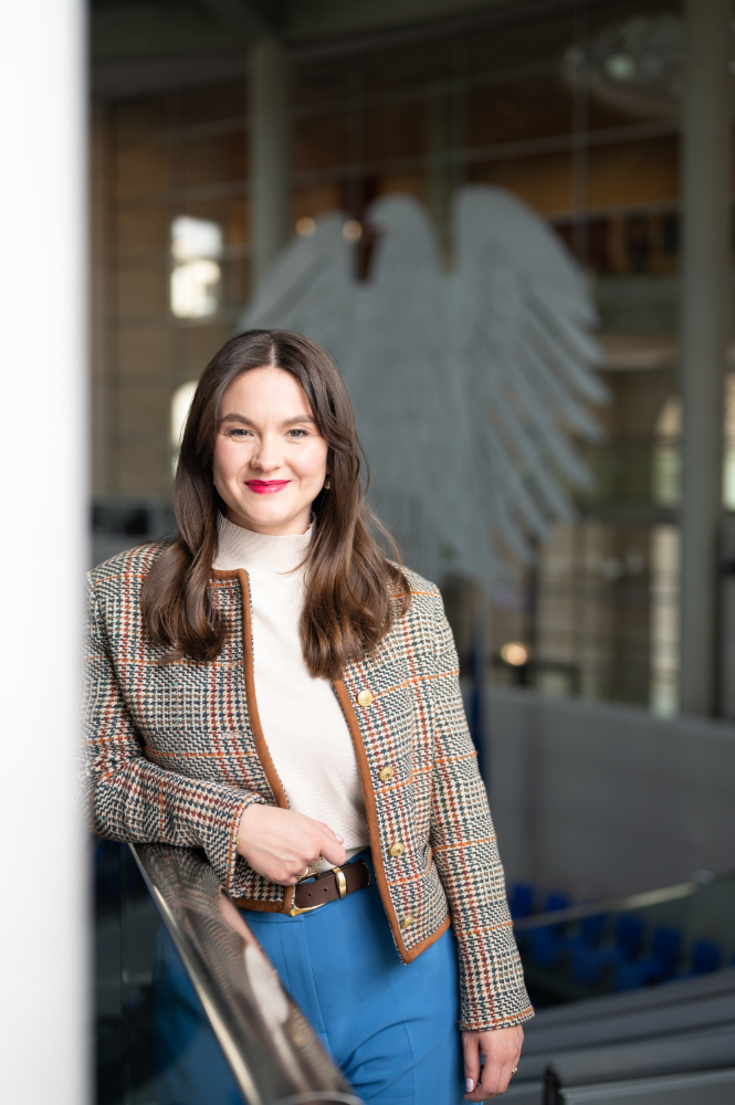 Anna Aeikens, CDU, geboren 1998 in Magdeburg, Wahlkreis: Börde-Salzlandkreis/Sachsen-Anhalt. Abbildung: Sophie Weise-Meißner