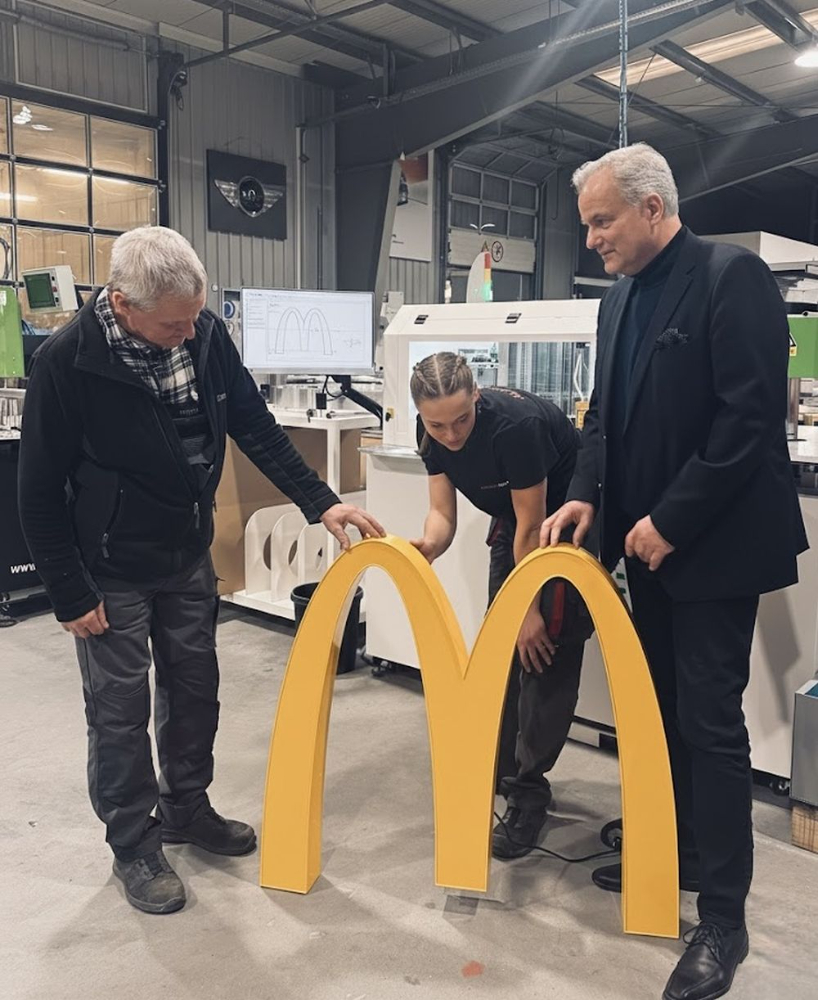 Auch McDonald‘s setzt auf die Beleuchtungsexpertise des Traditionsunternehmens aus Sachsen-Anhalt