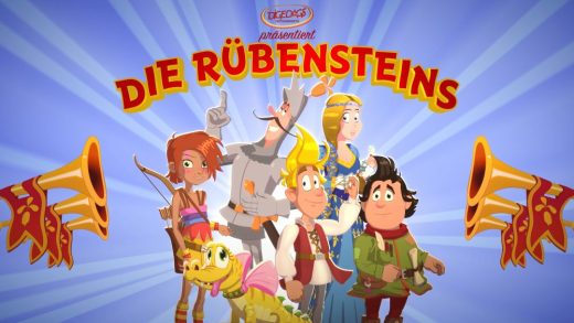 Die Digedags sind seit 2025 mit einem Youtube-Kanal und vielen neuen Abenteuern zurück. In der neuen Sitcom „Die Rübensteins“ leben sie als Familie zusammen. Abbildung: Digedags Entertainment GmbH