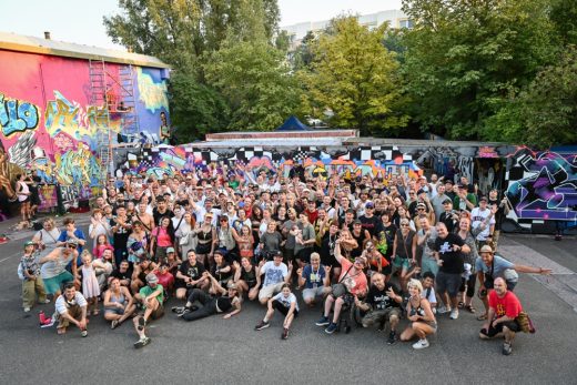 Der Verein NEWKID e.V aus Dessau-Roßlau. Die Geschichte der ostdeutschen Hip-Hop-Szene geht bis Anfang der 1980er-Jahre zurück. Abbildung: Anja Schneider