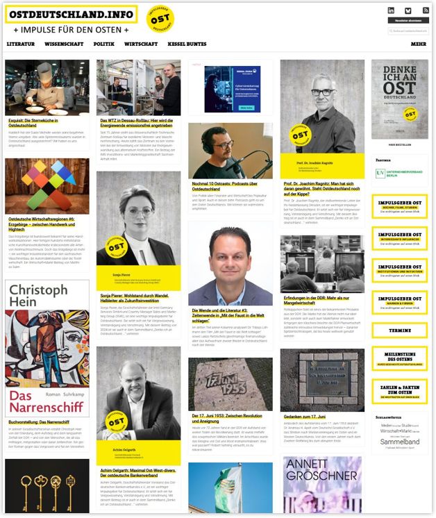 Die Website ostdeutschland.info ist im September 2024 online gegangen.