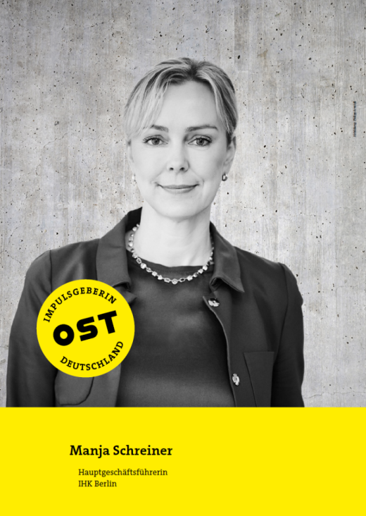 Manja Schreiner, Hauptgeschäftsführerin IHK Berlin. Abbildung: Philipp Arnoldt