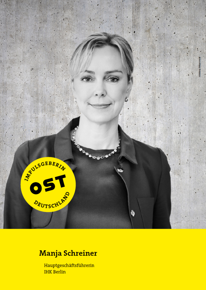 Manja Schreiner, Hauptgeschäftsführerin IHK Berlin. Abbildung: Philipp Arnoldt