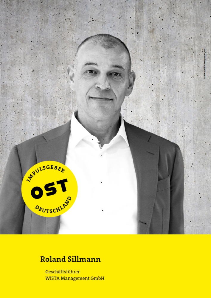 Roland Sillmann, Geschäftsführer Wista Management GmbH. Abbildung: Wista Management GmbH
