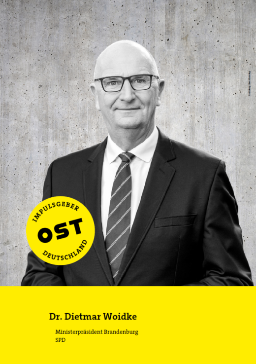 Dr. Dietmar Woidke, Ministerpräsident Brandenburg (SPD). Abbildung: Uwe Kloessing